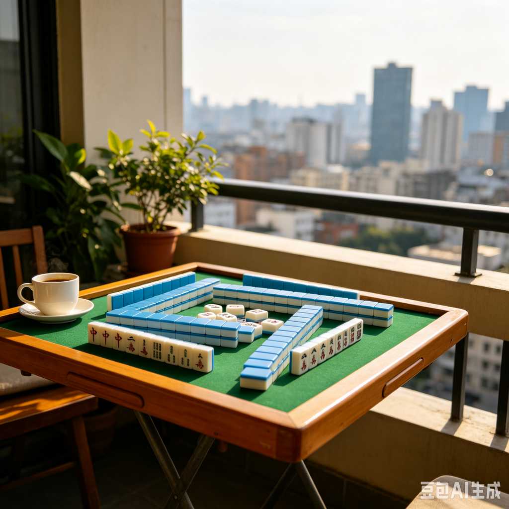 custom art mahjong set