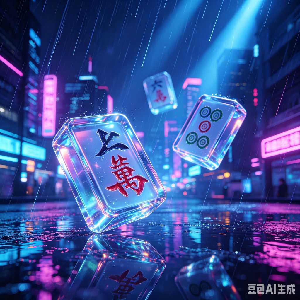 modern color mahjong tiles