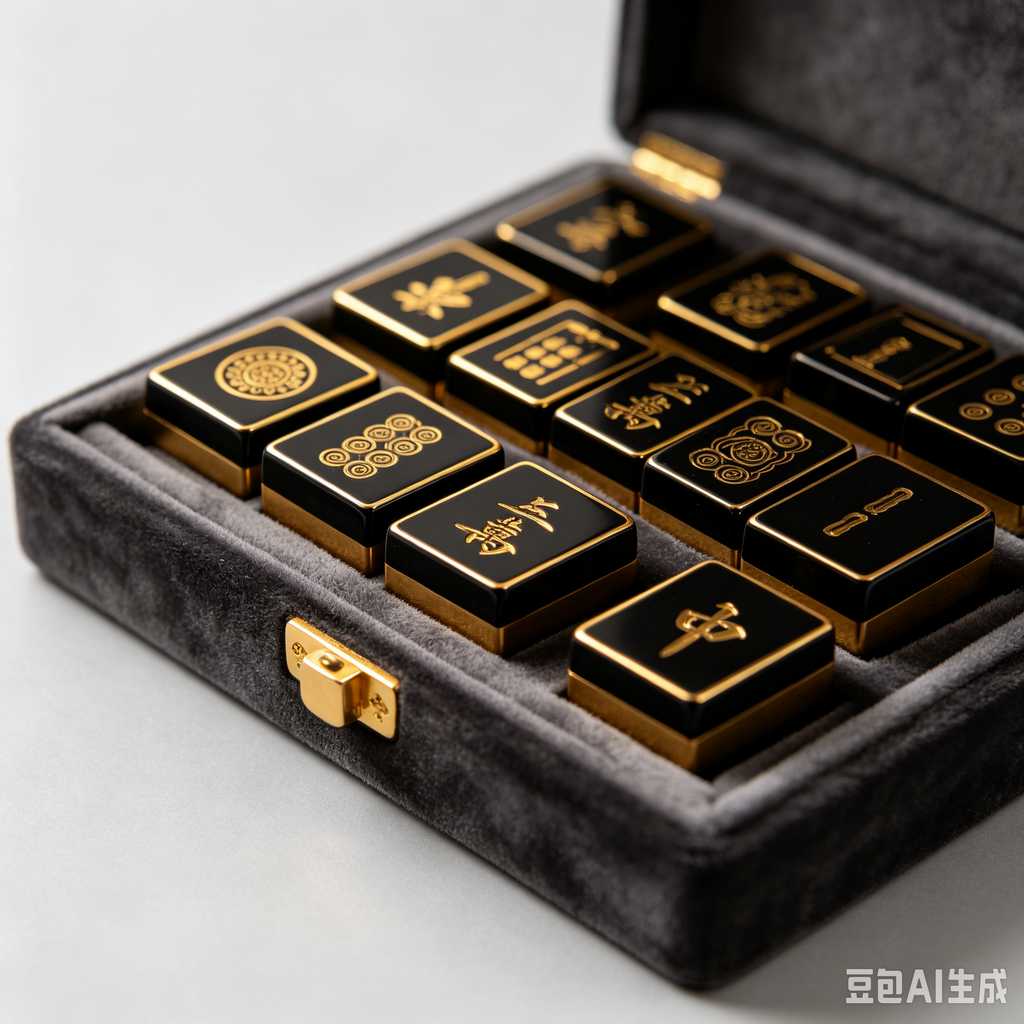 art carving mahjong set