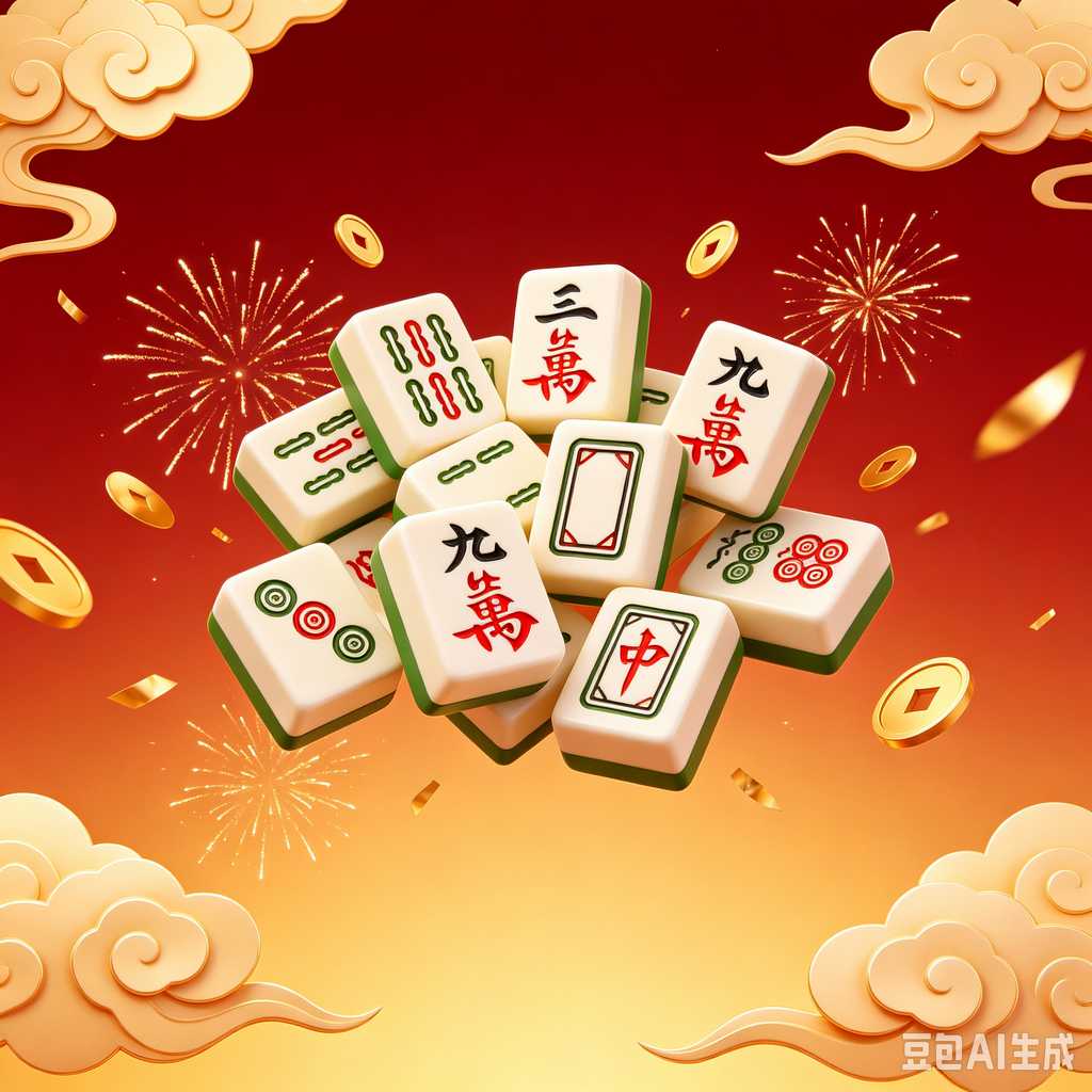 gold accent mahjong set