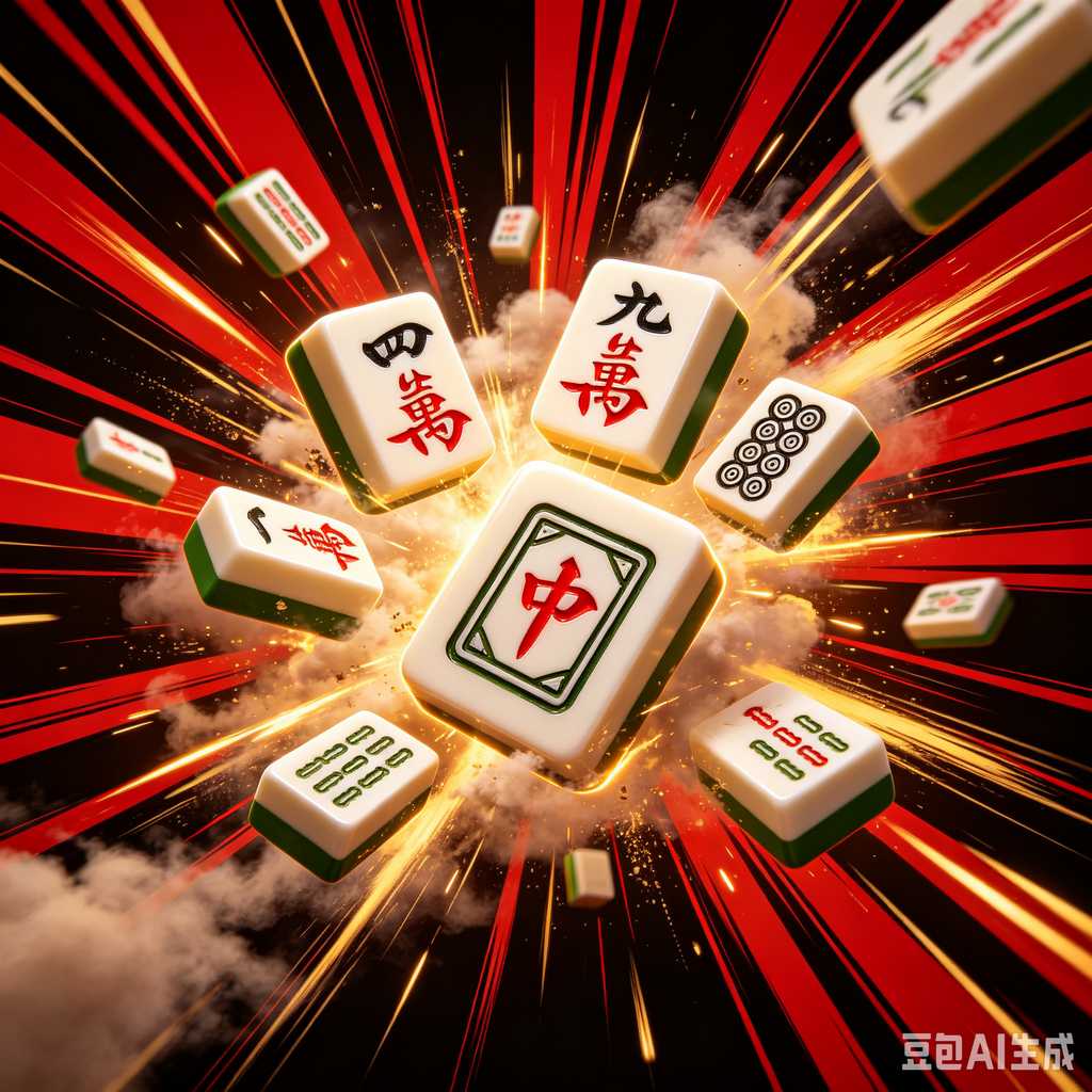 unique decoration mahjong tiles