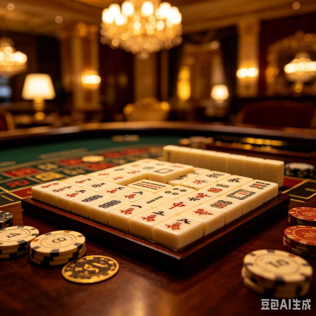custom logo printed mahjong tiles