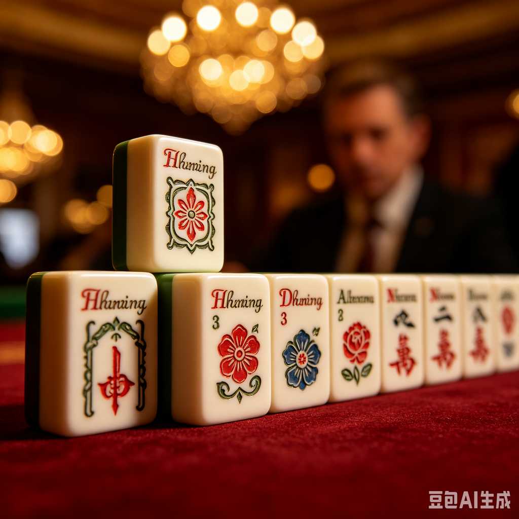 clear text printing mahjong set